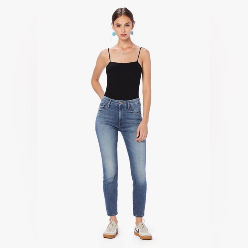 Mother High Wasted Ankle Jeans